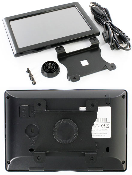 Nanovision UM-720F V2 (7" USB Touchscreen Display, <b>VESA</b>)